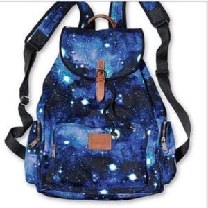 Rare PINK Galaxy backpack